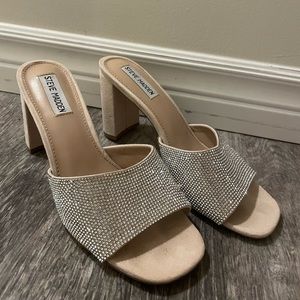 STEVE MADDEN Nile Rhinestone Sandal size 8.5W